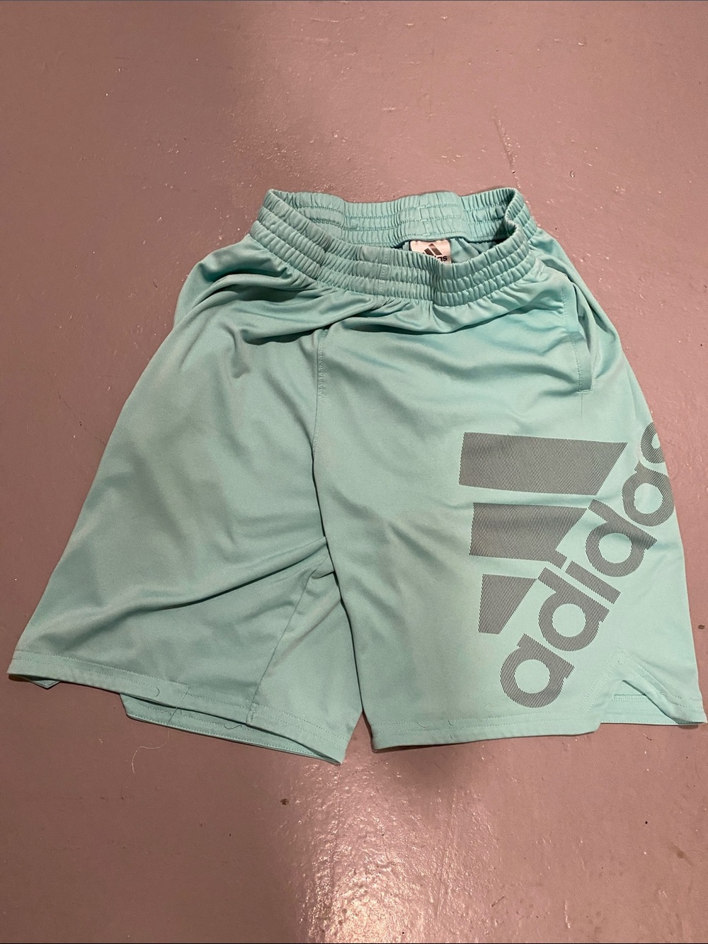 adidas Men’s Mint Green Athletic Shorts